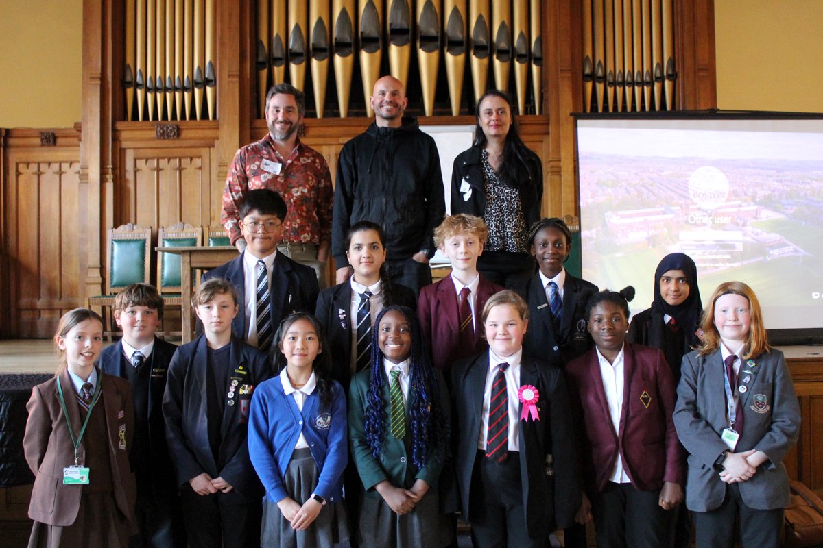 Bolton School (@boltonsch) on Twitter photo We were delighted to welcome #BCFA2025 shortlisted authors <a href="/bendavis_86/">Ben Davis</a>, <a href="/PiuDasGupta1/">Piu DasGupta 🐍💎</a> & <a href="/EarlyTrain/">Matt Goodfellow</a> and a hall full of enthusiastic young readers to our Bolton Children's Fiction Award Celebration Day towards the end of term!
➡️ Read our recap of the day: We were delighted to welcome #BCFA2025 shortlisted authors <a href="/bendavis_86/">Ben Davis</a>, <a href="/PiuDasGupta1/">Piu DasGupta 🐍💎</a> & <a href="/EarlyTrain/">Matt Goodfellow</a> and a hall full of enthusiastic young readers to our Bolton Children's Fiction Award Celebration Day towards the end of term!
➡️ Read our recap of the day: