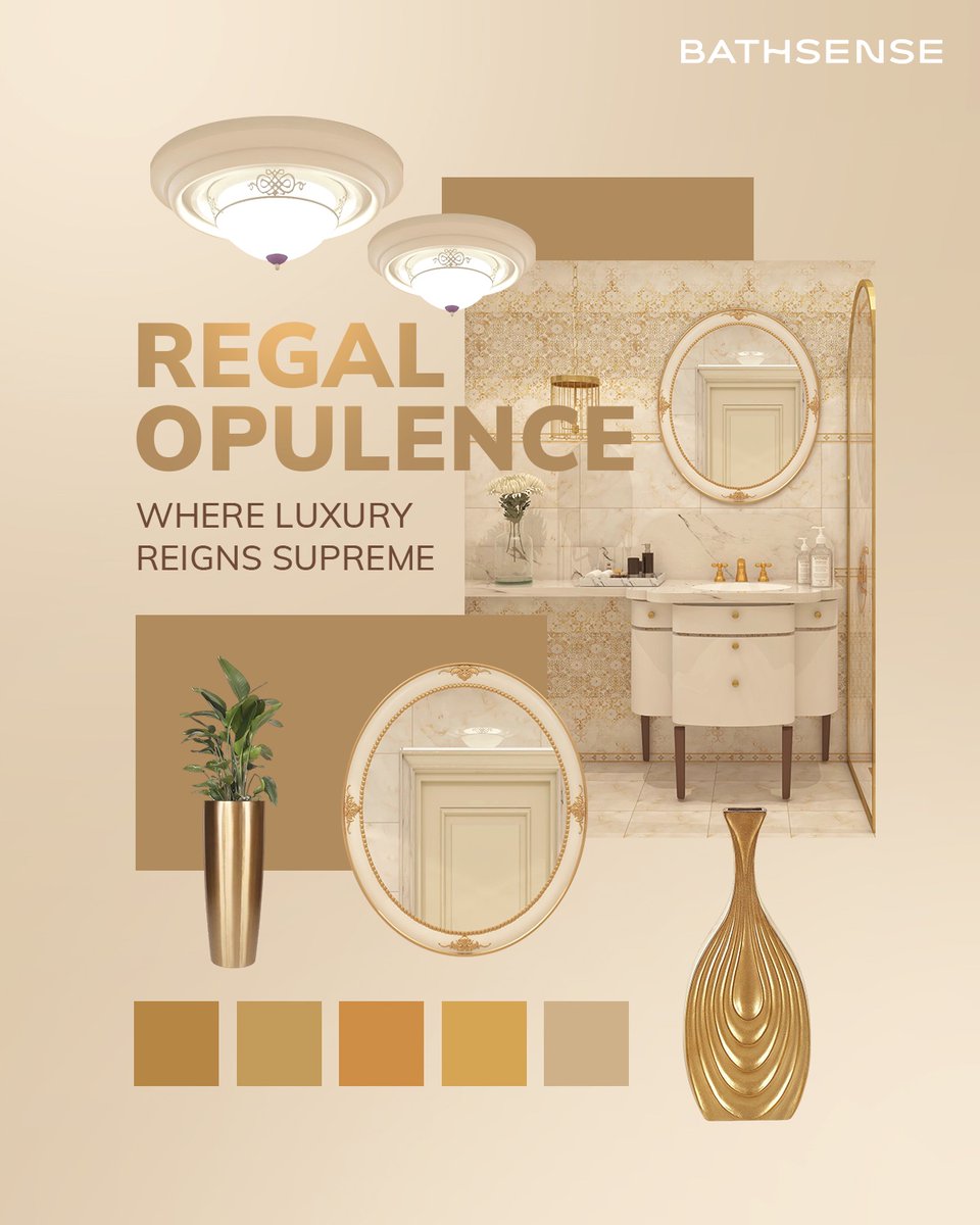 bathsense's tweet photo. When elegance takes the throne, your bath space becomes a true expression of Regal Opulence.
We craft spaces where every detail speaks of timeless grandeur and effortless comfort. https://t.co/QJx4E8WTwv