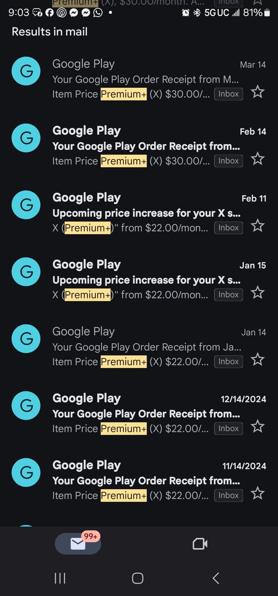 JRodMDPhD's tweet photo. @premium 
I have been subcribed to Premium+ for almost a year now but somehow I just realized I don't have the benefits and the X app is suggesting to subscribe. The attached pictures show https://t.co/EVVgXciYSI
