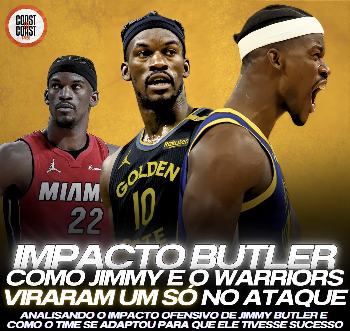 brasilcoast2's tweet photo. 📰 EXCLUSIVO - Quando o GSW mais precisou de alguém além do 30, Jimmy Butler atendeu o chamado.

No 2 jogos mais importantes do ano, Butler dá um gosto do que é o Playoff Jimmy.

O melhor? Jimmy jogando a lá Jimmy num Warriors modificado.

⚠️ Deixe o Like, RT e boa leitura ⬇️ https://t.co/h4tJlB8cX4