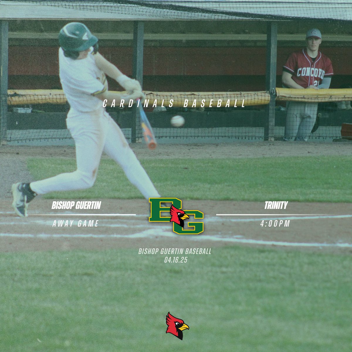 Varsity heads to Trinity (4:00pm) while JV hosts Trinity at 4:30. Ben Geiger will start for Varsity today.