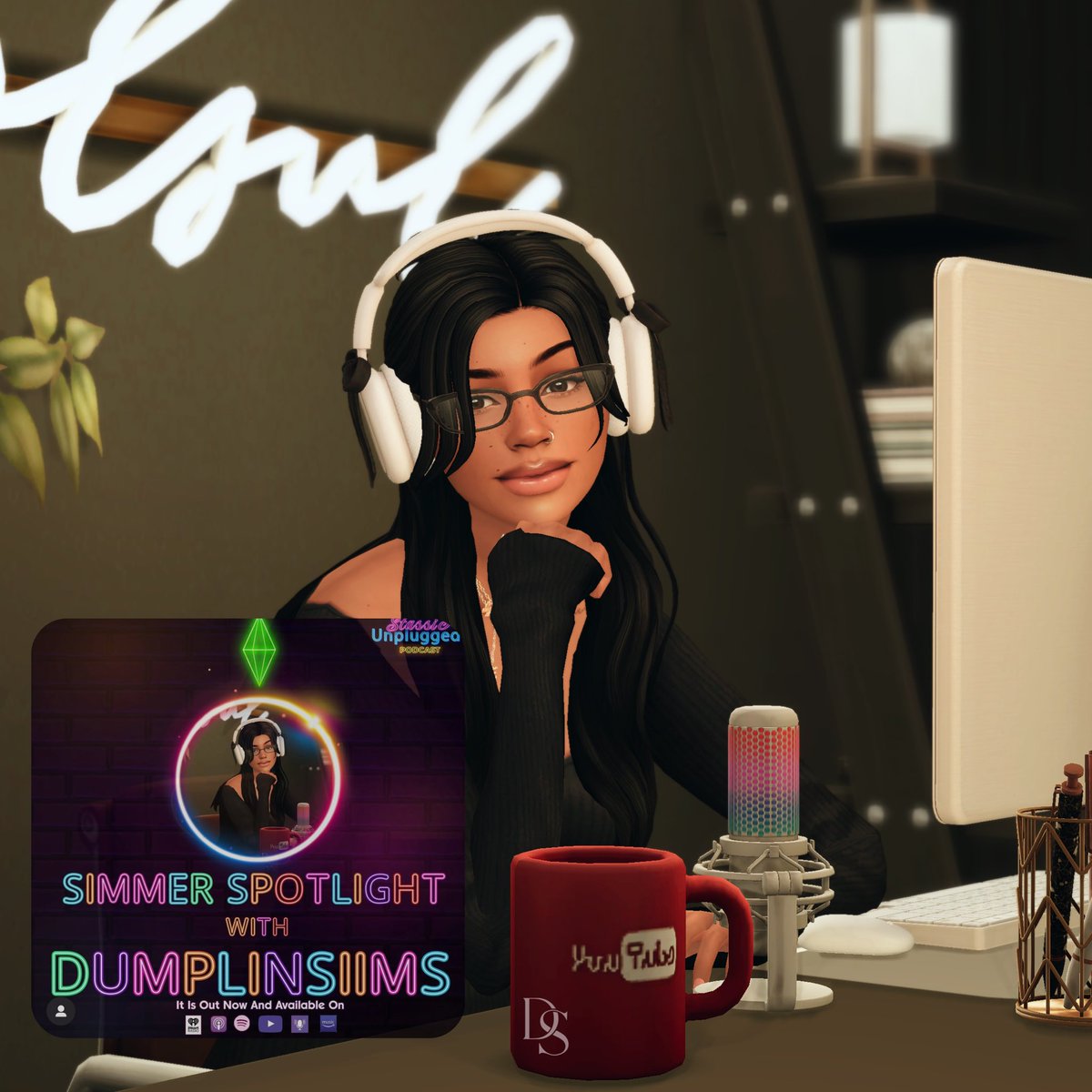 Did a thing 🤭 - Had the pleasure of being interviewed for the Simmers Spotlight with Stassi J Unplugged Podcast Available Now (🔗 below)