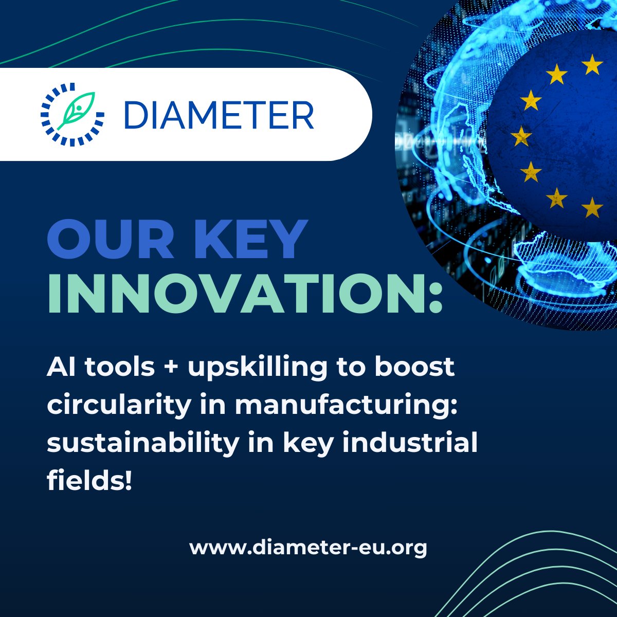 Data4Circ's tweet image. ♻️Celebrating World Creativity &amp;amp; Innovation DAY. Collaboration is proven to boost innovation &amp;amp; that's what the 7 projects in our cluster are all about! @circman5 @diameter_eu #digi4circular #encircle #gear_up #PSS_Pass Part 1/2