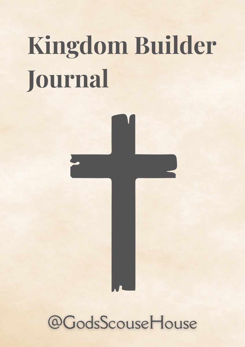 GodsScouseHouse's tweet image. 📖 The Kingdom Builder Journal just dropped!

Grab the 15-page free version now — and unlock the full 30-page Advanced Edition by joining the membership 👑

More pages. More growth. More spiritual fire.

Link in bio 🔥

#KingdomBuilders #FaithTools #SpiritualDiscipline