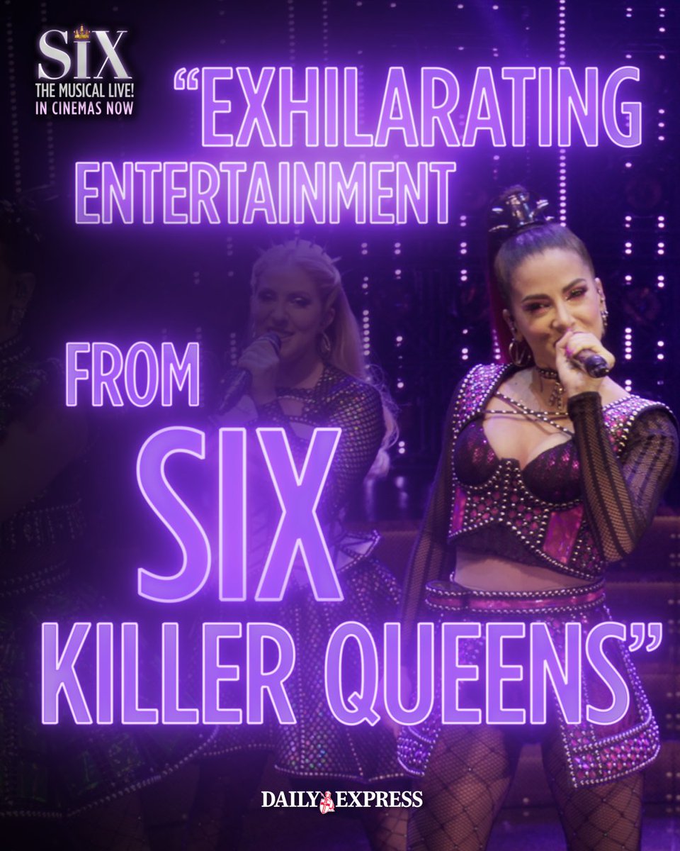universaluk's tweet photo. These critics are joining the Queendom ππ Don't miss #SIXtheMusicalLive, in UK & Ireland cinemas now! https://t.co/yeabRXVuz7