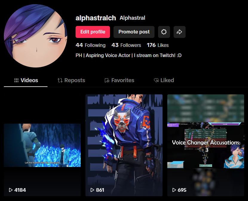 AlphastralCh's tweet photo. okay so... why tf does this solo leveling fandub i did suddenly getting more views? I ain't complainin, i'm just confused HAHAHAHAHAHA XDD https://t.co/eUFYcS1CGJ