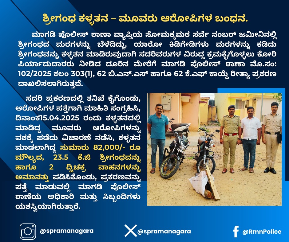 Bengaluru South District Police tweet media