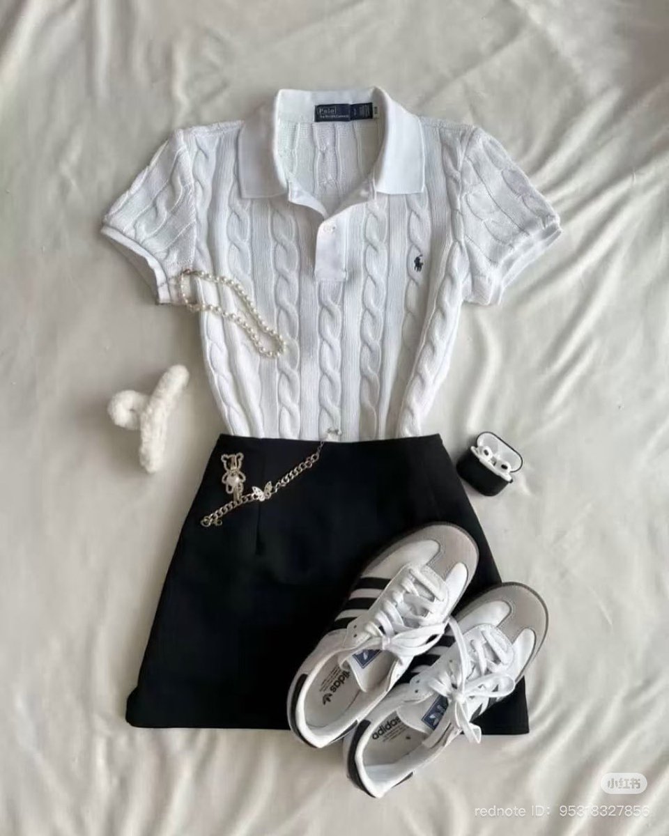 hongmeinu_china's tweet photo. Ralph Laurenのトップスで叶える、“お上品スポーティー”なコーデが春夏にぴったり🏸 🎾💕
この雰囲気嫌いな人はいないし、真似しやすい🫶🏻✨️ https://t.co/jXDy3dHXst