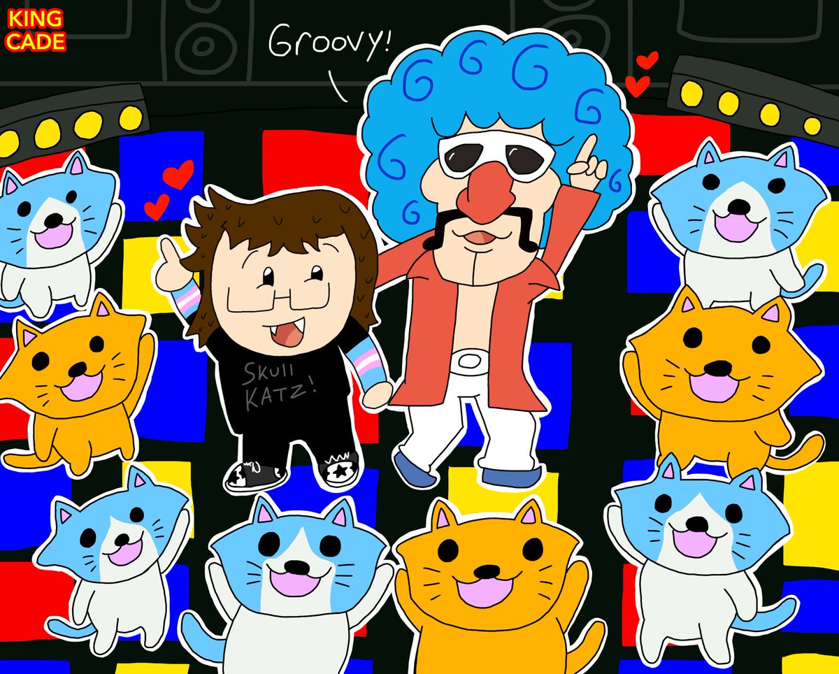 Cade22362172's tweet photo. Sammyβs Big Birthday Jam at Club Sugar! With Jimmy T! πππ₯³
For @BowBot_ (HAPPY BIRTHDAY!!!)
#Warioware #JimmyT #yumeship #selfship
#art #birthday #ibispaintX https://t.co/VIWM66SOds