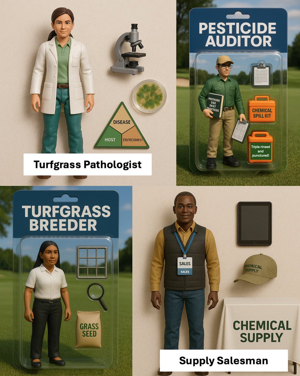 GuelphTurf's tweet photo. The turfgrass action figure collection is getting technical! #ActionFigures #CompleteTheSet #Turfgrass https://t.co/Z4RPEpFxQz