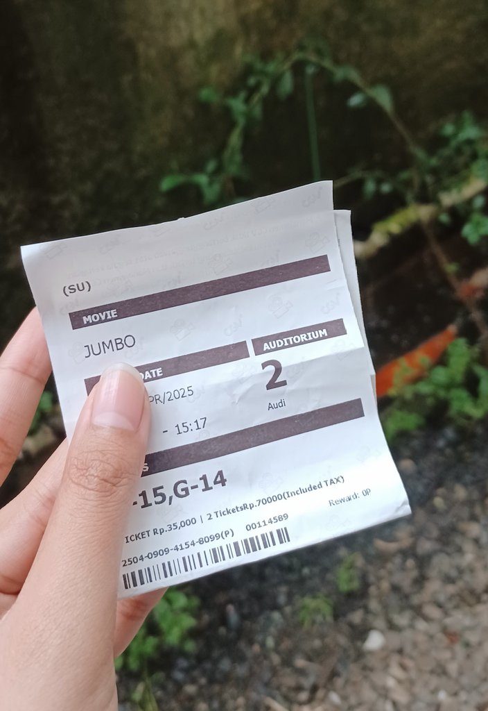 Aku nonton jumbo berdua sama bapak. Pulang2 malah bapak yg cerita banyak soal scene2 yg menurutnya berkesan. Dia paling suka pas scene don ngejar bola kasti dan munculin karakter2 lain di ceritanya. Trs seharian dia nyanyiin soundtracknya😭👍 Good job bang <a href="/Adriandhy/">NA WILLA SEDANG TAYANG DI BIOSKOP!</a> &amp; team!👏👏