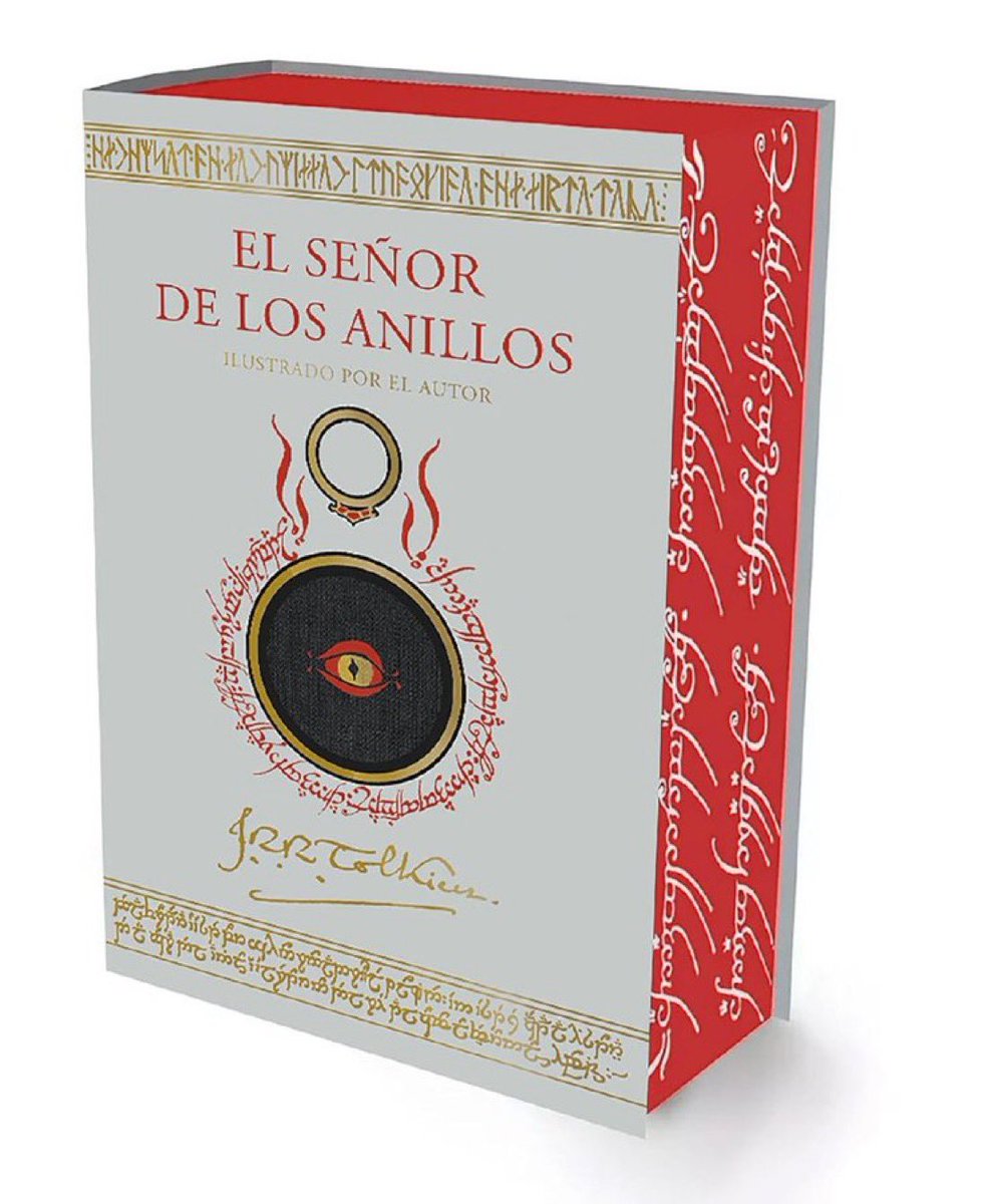 Desde hoy podéis adquirir esta edición especial de "El Señor de los Anillos", ilustrada por el propio Tolkien. 

➡️ amzn.to/4kVrPHz

Tomo único para la obra cumbre del profesor. Incluye los Apéndices.
#elseñordelosanillos #esdla
