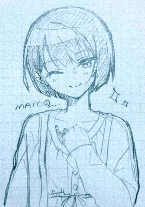 #まいにちあなろぐ 02.遥🐧 