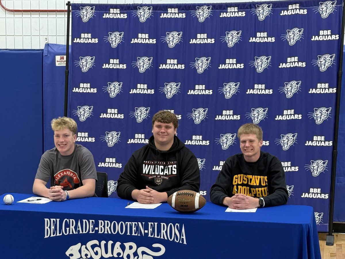 Congratulations Senior Captains <a href="/MuellerEthan12/">Ethan Mueller</a> on his commitment to play baseball at <a href="/ATCCBaseball/">Alexandria College Legends Baseball</a> and <a href="/BrettDeRoo/">Brett</a> on his committment to play Football at <a href="/gustiefootball/">Gustavus Football</a>