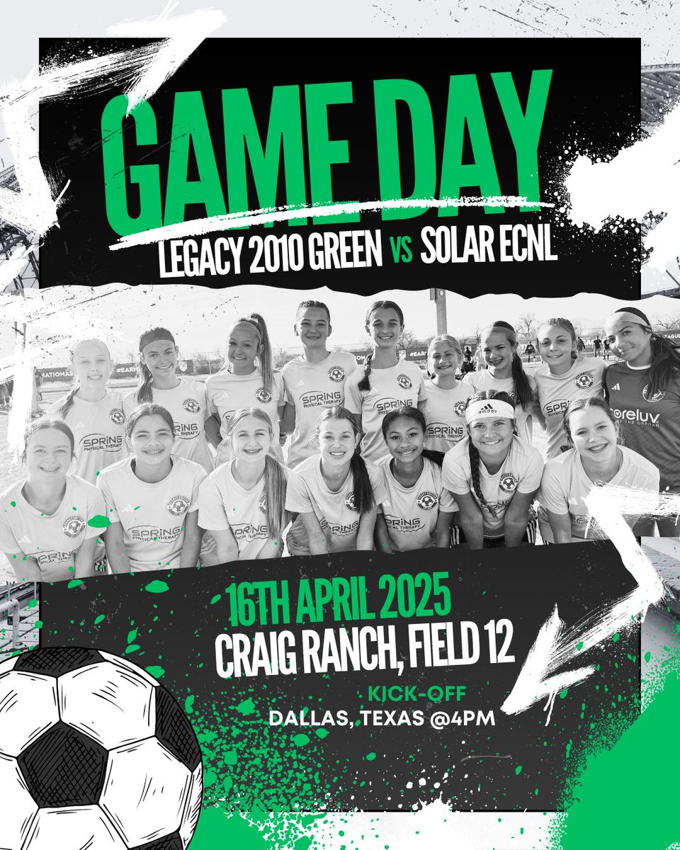 Excited to be competing this weekend at the Solar International Girls Cup #legacysoccer #girlssoccer ⚽️💚