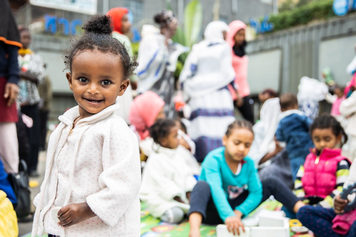 ecdprogramme's tweet photo. Major roads are closed on Sundays giving children a safe and open space to play freely and explore. From football to group games and cycling, kids take center stage in turning the streets into joyful playgrounds. #ecdprogramme #AddisAbaba https://t.co/eiRXFYan1k