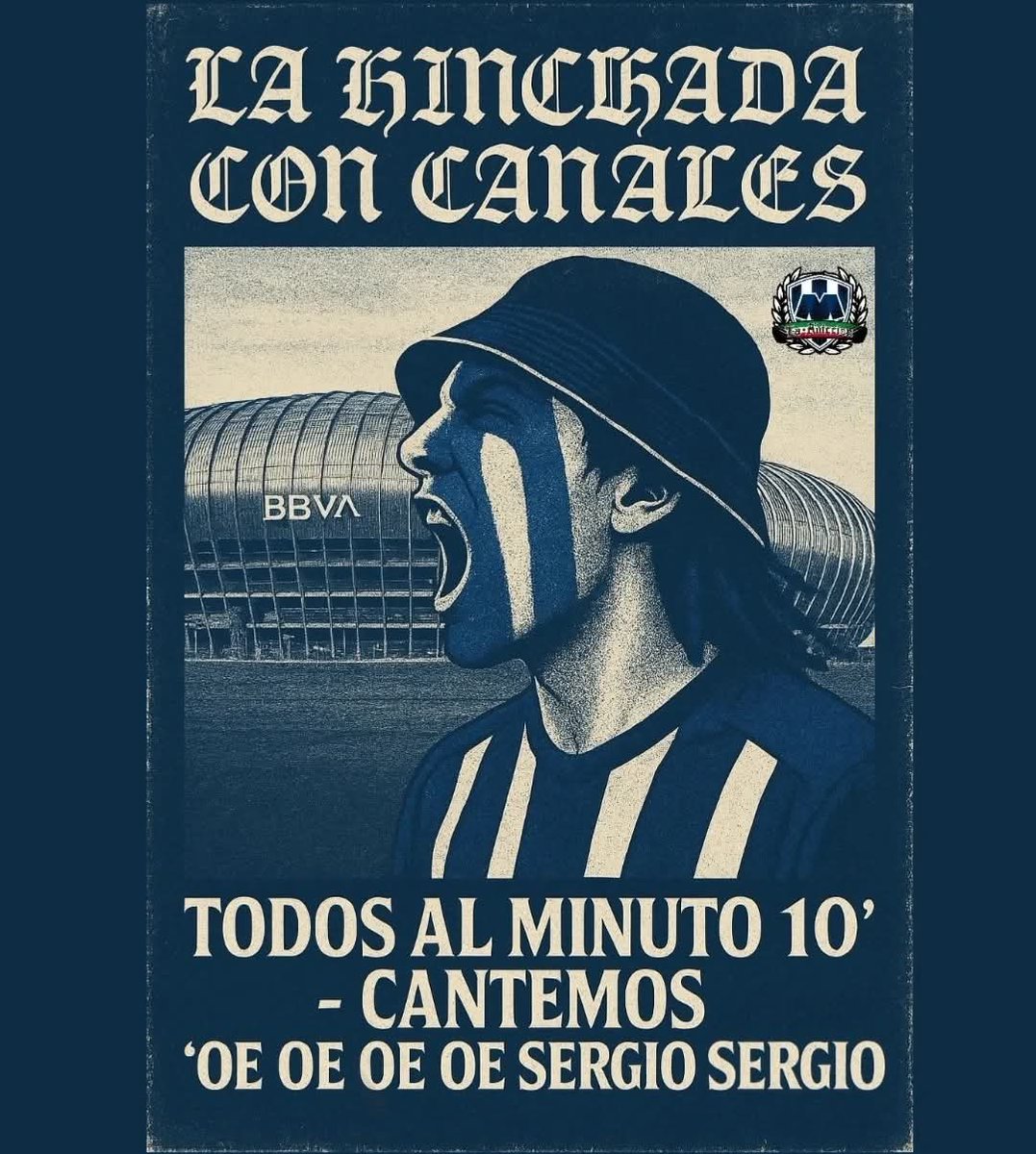 ¡LA HINCHADA CON CANALES!

¡TODOS A UNA SOLA VOZ! ☝️