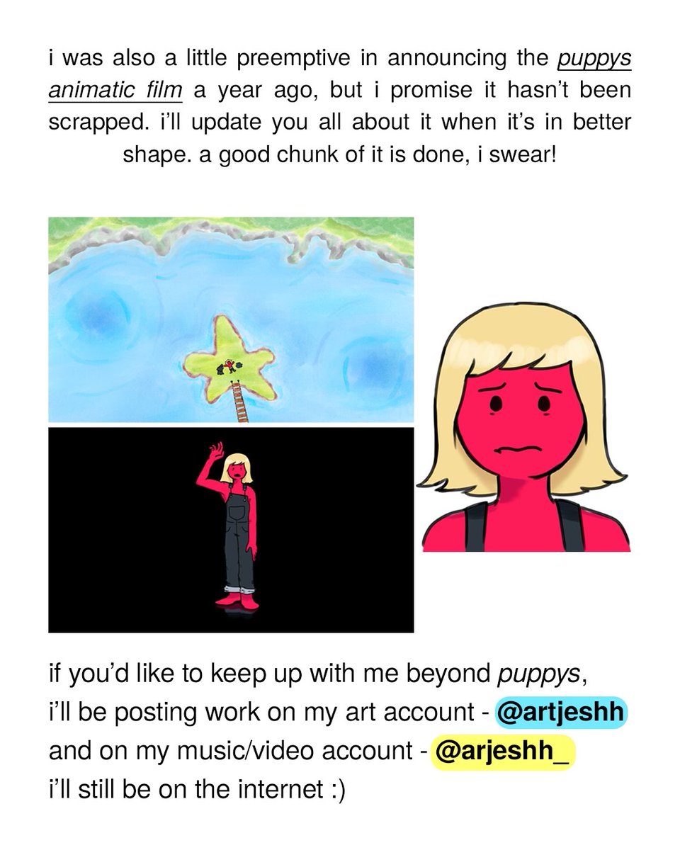 puppyscomic's tweet photo. thank you for your support!

some fun stuff coming out over the next month before it stops for a while :)

(2/2) https://t.co/cWanU47Dm8