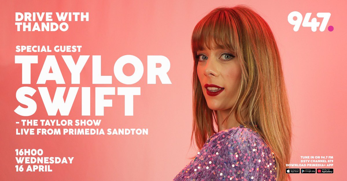 Bronwen Hirshowitz (@bronwenkerry) on Twitter photo Josette will be on 947 today from 4pm chatting about Taylor: A Tribute To The Eras of Taylor Swift which opens tomorrow at <a href="/joburgtheatre/">Joburg Theatre</a> - Tune in 🌟 Josette will be on 947 today from 4pm chatting about Taylor: A Tribute To The Eras of Taylor Swift which opens tomorrow at <a href="/joburgtheatre/">Joburg Theatre</a> - Tune in 🌟