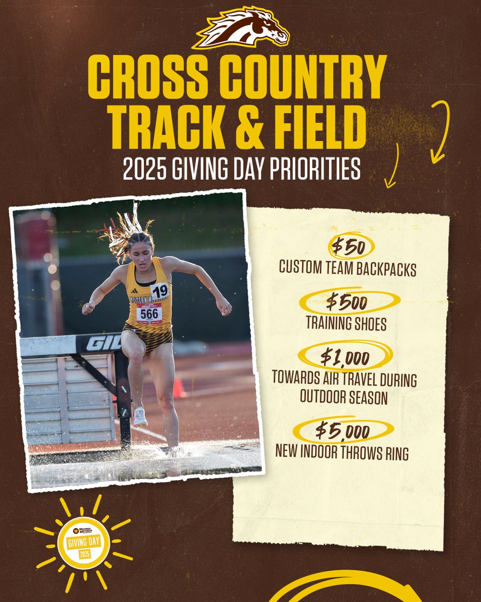 IT'S GIVING DAY! Help us reach our goals by giving to the program! We appreciate all of your support!   

GIVE TO TRACK -- buff.ly/BieSsp6  
GIVE TO XC -- buff.ly/fejYpON   

#BroncosReign