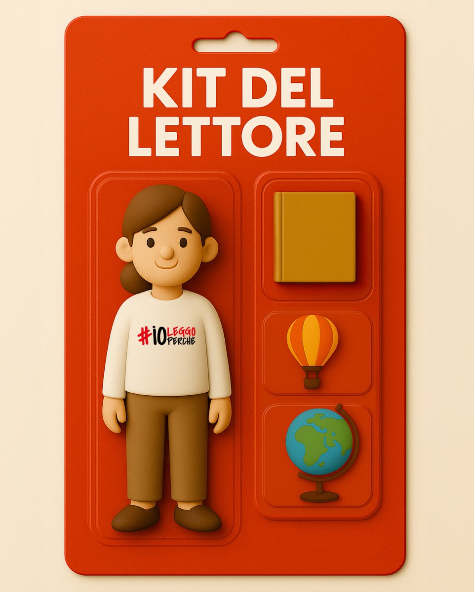 📖 #ioleggoperché starter pack: per ogni lettore, un kit 🙌

Ci stiamo preparando ad una nuova edizione e sarà bellissimo 😍
Nel frattempo, indovina il libro e scrivilo nei commenti!
(Spoiler: sono alcuni dei libri più donati lo scorso anno!)

#IlKitDelLettore
#StarterPack