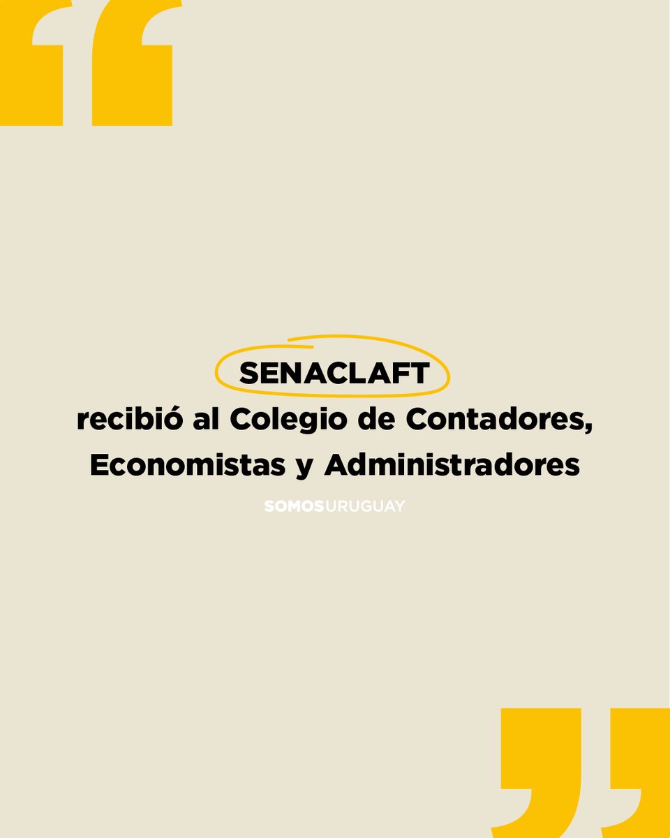 SENACLAFT recibió al Colegio de Contadores, Economistas y Administradores

NOTA COMPLETA: lnkd.in/duT5jYbd