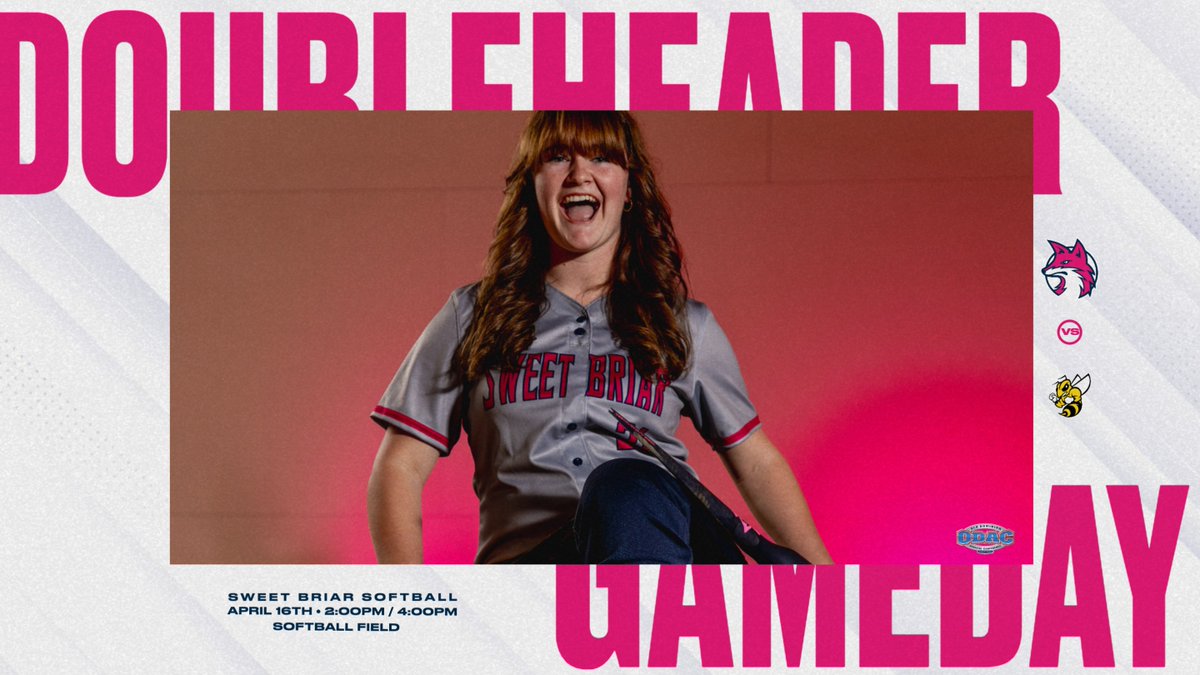 Time for some midweek action!

🆚 No. 18 Randolph-Macon
🏟️ Softball Field
⏰ 2PM ET (Game One) / 4PM ET (Game Two)
💻 vixensportsnetwork.com
📊 vixenathletics.com/sidearmstats/s…

#upupsweet | #vixenFIERCE