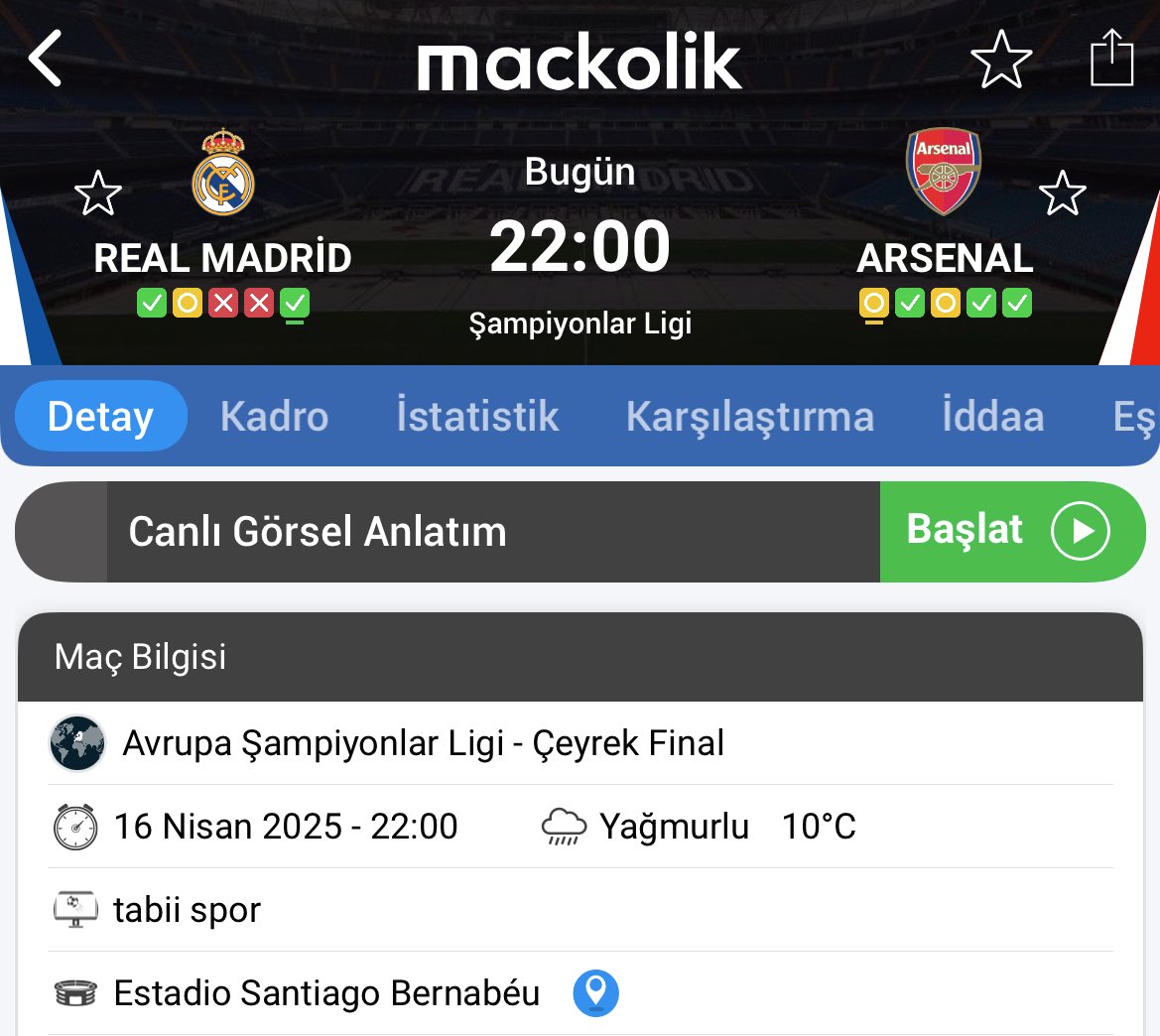 bu maçı izlemeyen erkek, adam değildir.