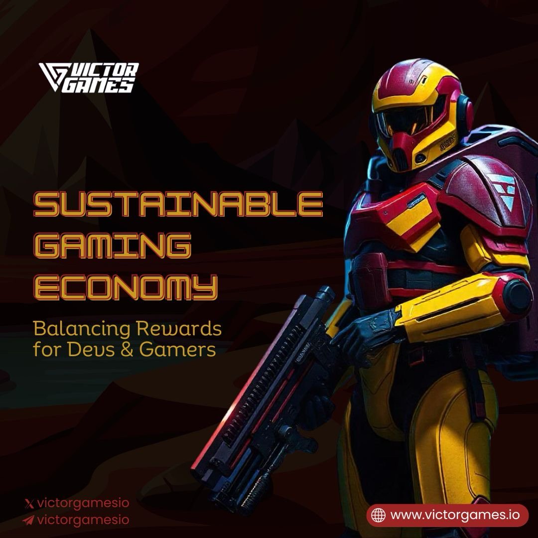 🌐 Redefining Gaming Economics 📷 Building a sustainable ecosystem where developers thrive and players truly earn.  

More than a platform - a revolution in gaming economics! 

📷#VictorGames #Web3Gaming #GameFi
