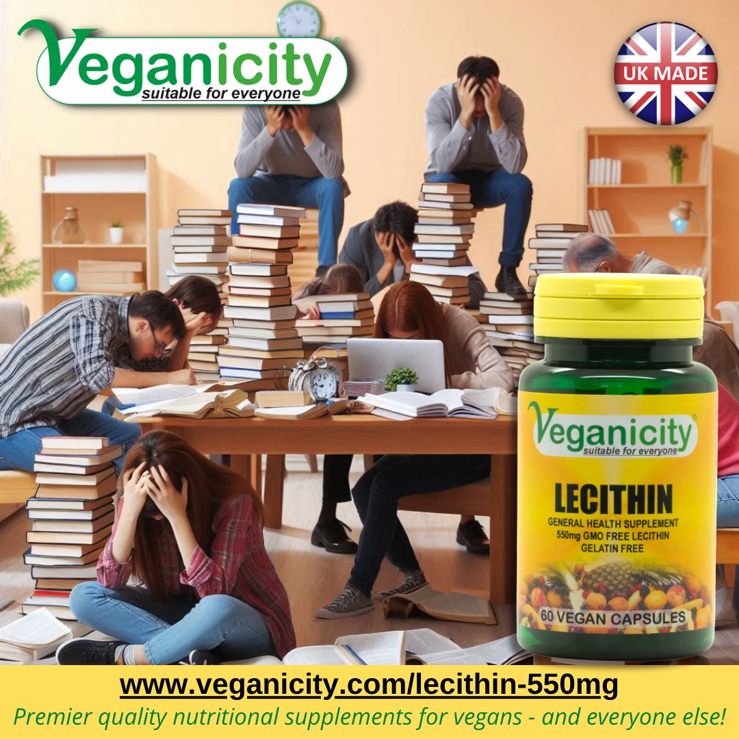 Veganicity's tweet photo. 🌟 Unlock Your Mind's Potential with Lecithin 550mg! 🌟

🤯 Struggling to study or revise? Feeling mentally foggy or having difficulty staying focused?

Lecithin 550mg is here to help you, available now at https://t.co/AEaKoCkXXD https://t.co/2KkHNn3fKy