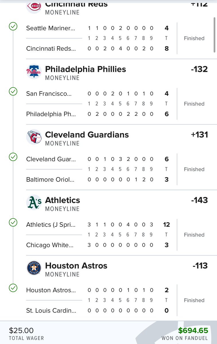 _TheLockDoctor's tweet image. Another crazy night in the discord as MLB SWEEEEEPS again 🧹🧹

My MLB system is hitting at above 90%, and we’re free to join still. Discord link in bio 

#GamblingX #MLB