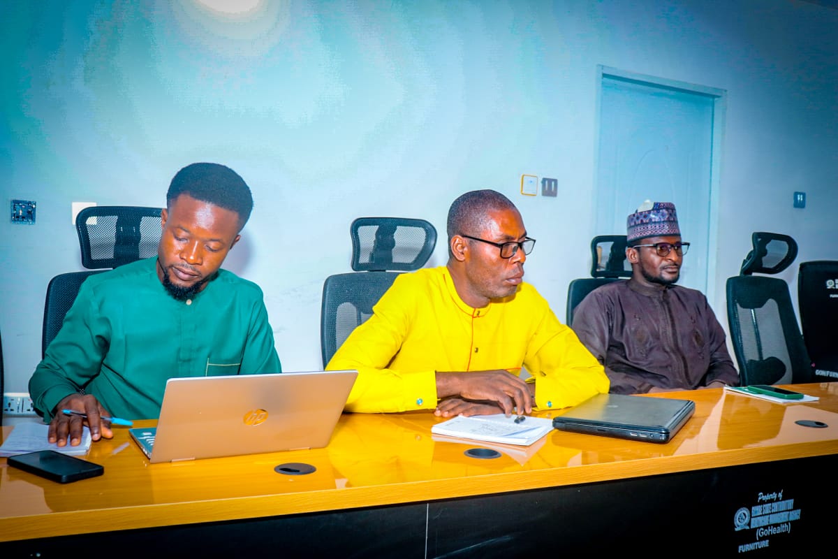 dgiconsult's tweet photo. @dgiconsult team &amp; officials from @nhia_nigeria  visited @GoHealth11  on a strategic tour to understand the design &amp; operationalization of the agency's digital registry (assessment tool) for the identification of the poor and vulnerable population.

#HealthForAll #UHC https://t.co/qj5JoXD73U