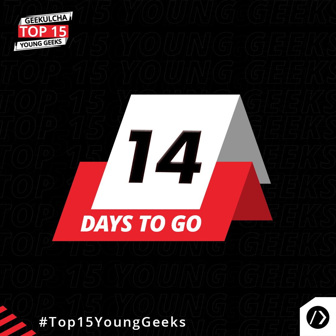 Young innovators are building Africa’s future.

Know someone using tech to change lives in their community? Nominate them for the 2025 #Top15YoungGeeks

✅ Open to all young techies across Africa
✅ You can even nominate yourself!

📩 𝙉𝙤𝙢𝙞𝙣𝙖𝙩𝙚 𝙣𝙤𝙬: