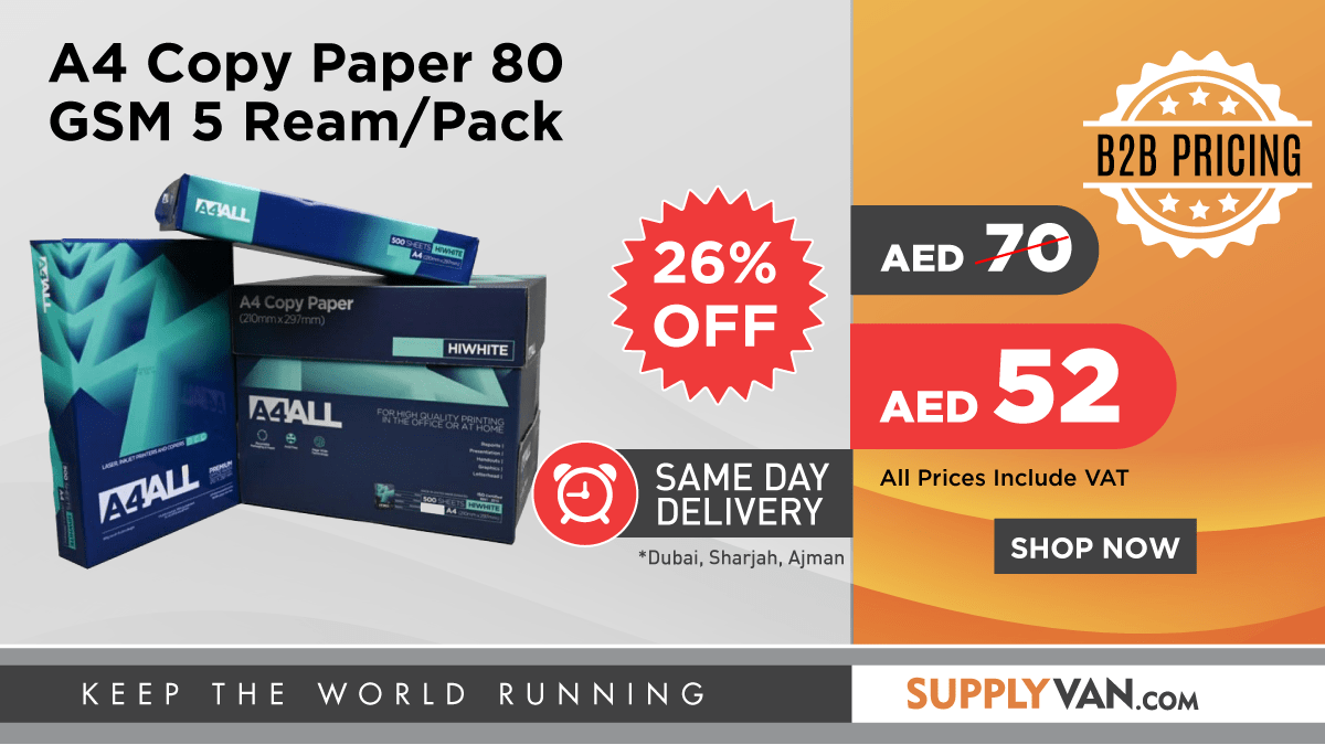supplyvan's tweet photo. 💰 Order Now 80 GSM Copy Paper At Discounted Price!
BUY NOW -> https://t.co/a255NMZE2J
✅ Log In for Additional Discounts
Don’t miss out! Shop now on https://t.co/jvQm1meqNN

#copypaper #a4paper #80gsm #officepaper #stationery #officesupply #paperdeal #businesspaper #reams #a4all https://t.co/cWWaHeKr7H