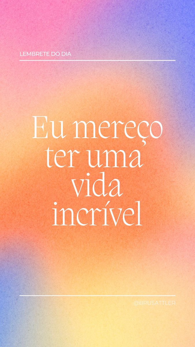 — Afirmação do dia ✨🤞🏾