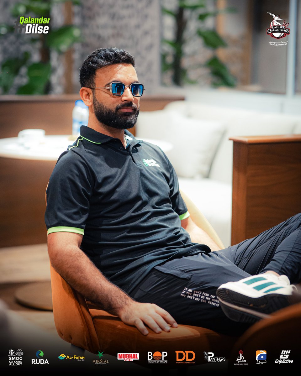 Lahore Qalandars (@lahoreqalandars) on Twitter photo Style tou aisay maar rahay hain sahab jaisay Pakistan ke sab say baray impact player hon…
<a href="/FakharZamanLive/">Fakhar Zaman</a> Style tou aisay maar rahay hain sahab jaisay Pakistan ke sab say baray impact player hon…
<a href="/FakharZamanLive/">Fakhar Zaman</a>