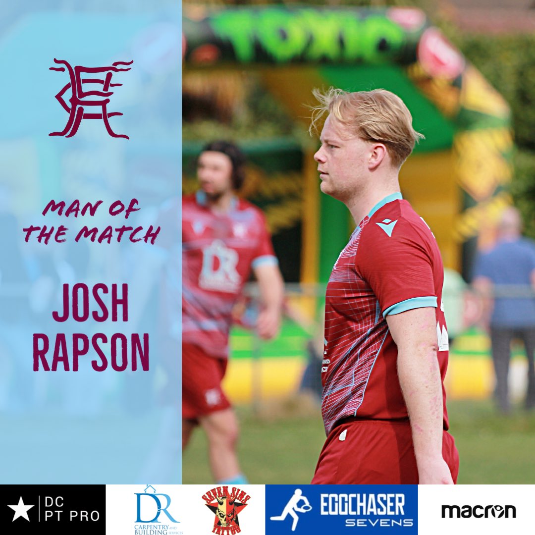Man of the Match ⭐️

MOTM for yesterday’s narrow defeat to Whyteleafe goes to Josh Rapson. 
A great performance in the middle of the park 👊

#HTFC 🟣🔵