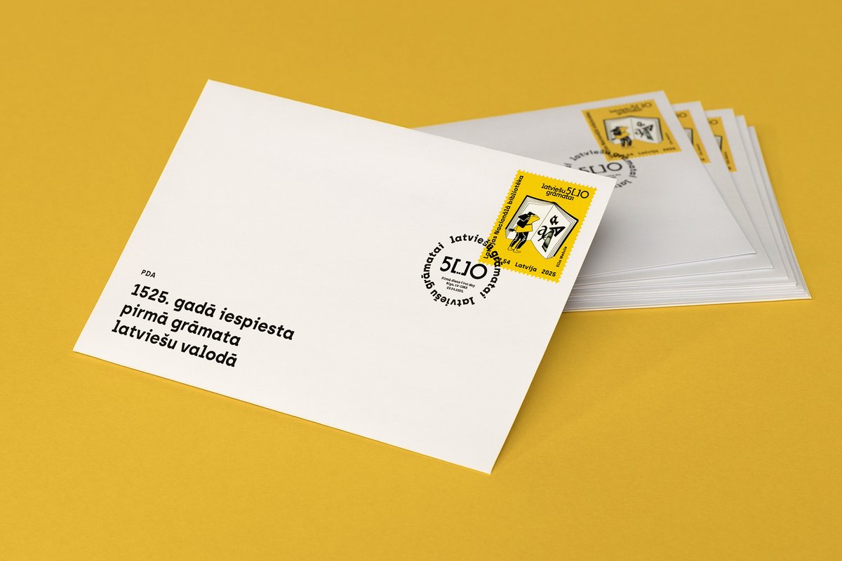 ✉️Sagaidot pirmās iespiestās grāmatas latviešu valodā piecsimtgadi, nosūti vēstuli ar īpašu pastmarku!

📌<a href="/Latvijas_Pasts/">Latvijas_Pasts</a> un <a href="/LNB_lv/">Nacionālā bibliotēka</a> pastmarka “Latviešu grāmatai 500” un īpašā dizaina aploksne iegādājama LNB Draugu telpā un Latvijas Pasta nodaļās.