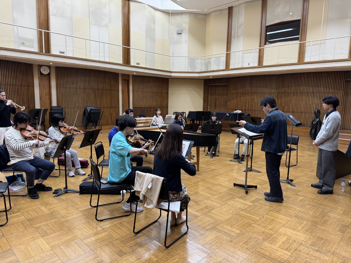 東京藝術大学バッハカンタータクラブ新入生歓迎演奏会！
いよいよ明日となりました！
18時45分会場
19時00分開演
部員一同第6ホールで心よりお待ちしております！