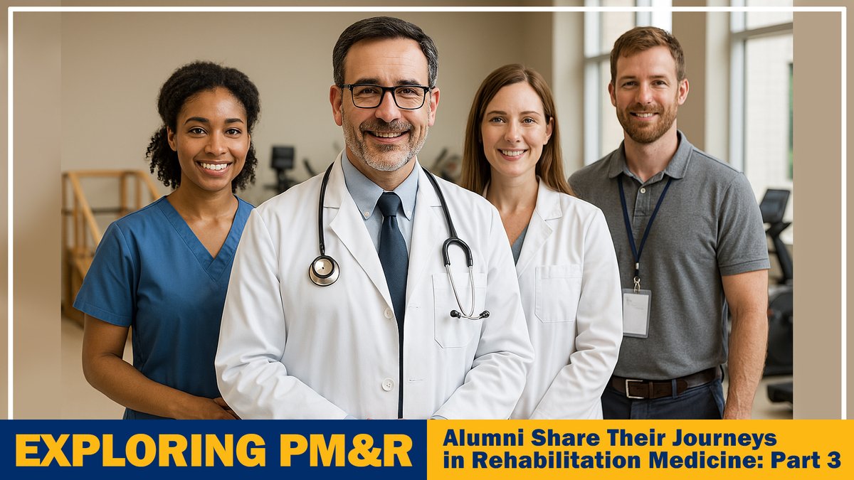 Why choose Physical Medicine &amp; #Rehabilitation? In part 3 of "Exploring #PMR," alumni share how their diverse paths led to this patient-focused, procedure-driven specialty. Could it be right for you, too? Read more: hubs.la/Q03gVJzw0.

#Physiatry #SportsMedicine #Medicine