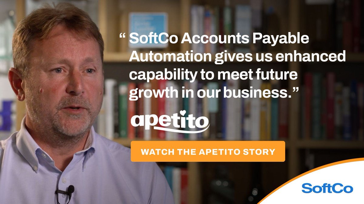 With SoftCo's AI-Powered Matching Engine, organizations are achieving industry leading 90%+ touchless processing. Kevin Rosevere, Head of Finance at apetito UK explains in the following video how his organization have achieved best-in-class P2P Processing with SoftCo. Click here