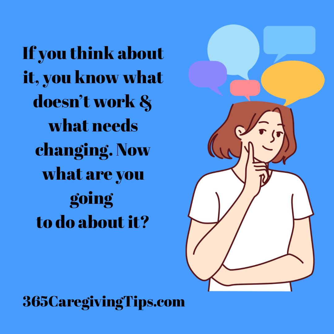 There are things in your life that just aren’t working. Some of them you can’t get rid of but others you have the power to remove or change. It’s up to you to make that decision. What are you going to do to improve the quality of your life? #life #caregiving
