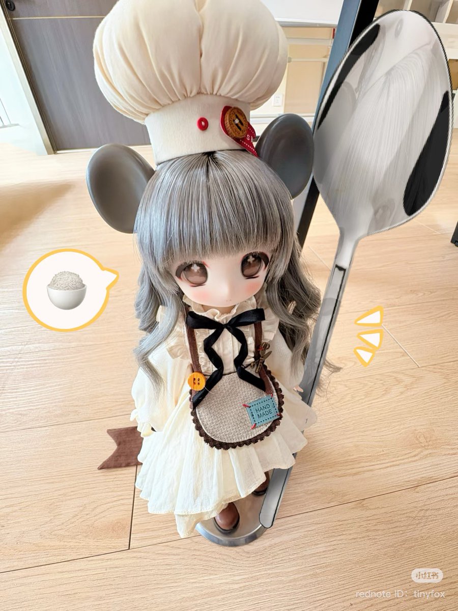 dollshopeden's tweet photo. 「🍚夕食に、
あなたの家に行ってもいいですか？

スプーン一杯だけ・・・🥄✨」

#TinyFox
#Tinyfox新作予告 https://t.co/IAYcXhbYEQ