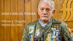 Falleció el Veterano de Guerra de Malvinas, Brigadier Carlos Tomba. Gloria eterna a un héroe, que descanse en paz 🕊️🇦🇷.