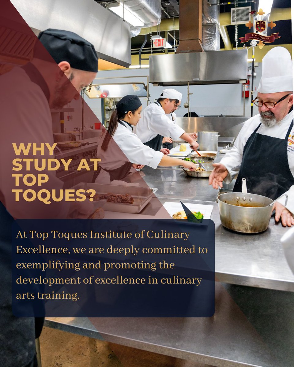 Enrollment is open for our June 9th, 2025 start date!
Contact us today!
toptoques.ca/contact-top-to…

#cheftraining #chef #culinarytraining #culinarystudent #kwawesome #culinaryarts #college #futurechef #supportlocal #kweats #waterooregion #becomeachef #blogto