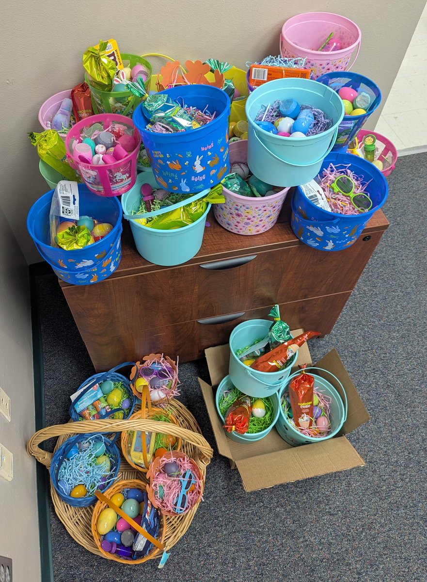 Thank you <a href="/UTSATerrys/">UTSA TSSO</a> for the Easter baskets donation to our <a href="/NISDMay/">May Elementary</a> Roadrunners!