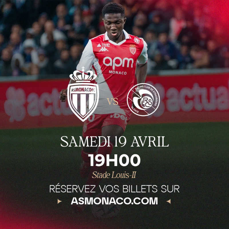 AS_Monaco's tweet photo. «𝐓𝐨𝐮𝐬 𝐚𝐮 𝐒𝐭𝐚𝐝𝐞» 🏟️
𝐏𝐚𝐜𝐤 👀

Toutes les infos pratiques pour la réception de Strasbourg, samedi soir 👇