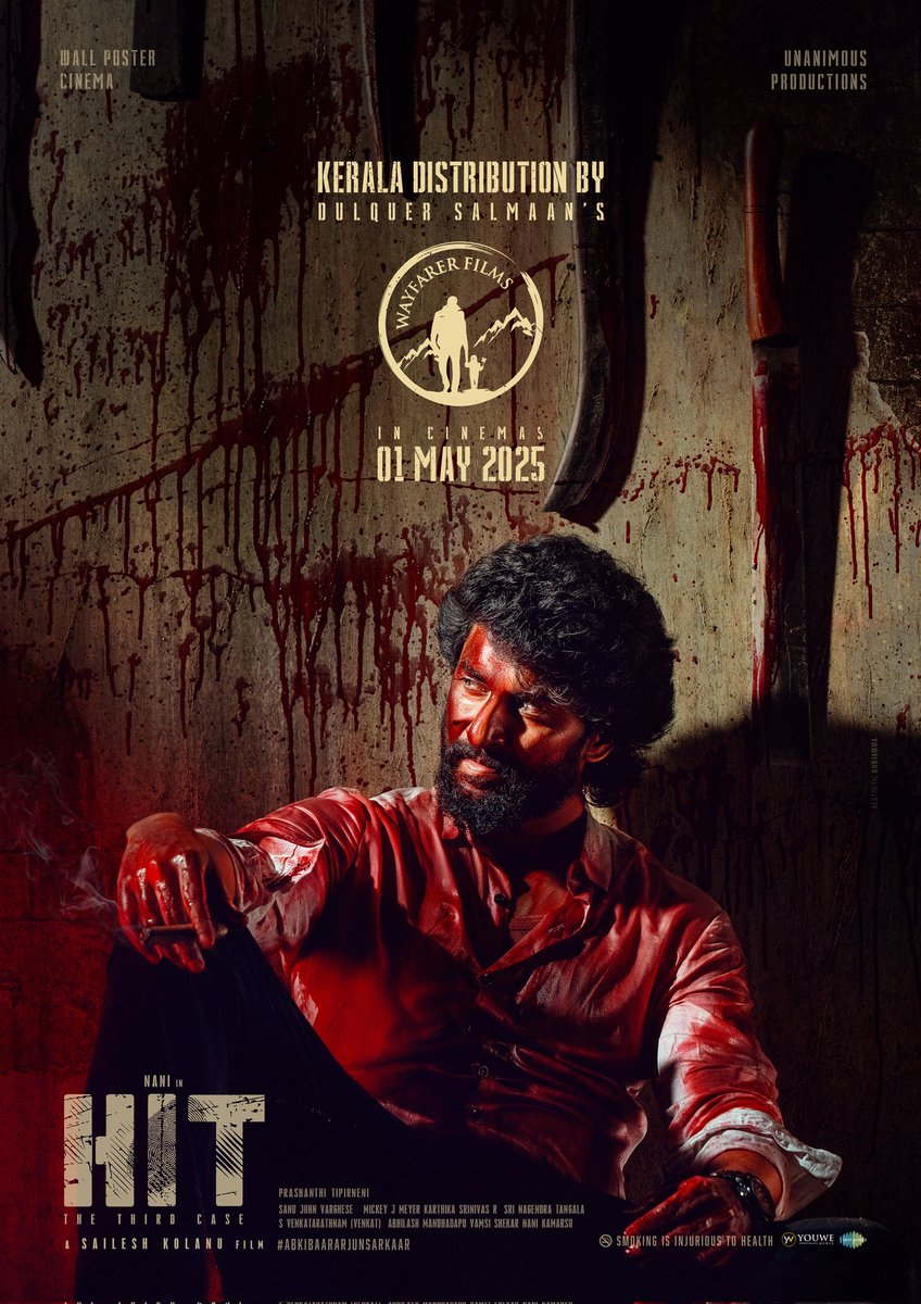 NaniFansArmy's tweet photo. @7kcinema_nl @IndiancinemasGE @DreamScreensInt Nani's #HIT3 Area Wise Release Details Thread (3)
Hindi Release by #JVEL @jaiviratra
Kerala Release by @DQsWayfarerFilm
Karnataka Release by @films_kumar
Grand Worldwide Release on 1st MAY 2025
#Nani #NaniFansArmy
#HitTheThirdCase #AbkiBaarArjunSarkaar https://t.co/3jbSgOgJC1