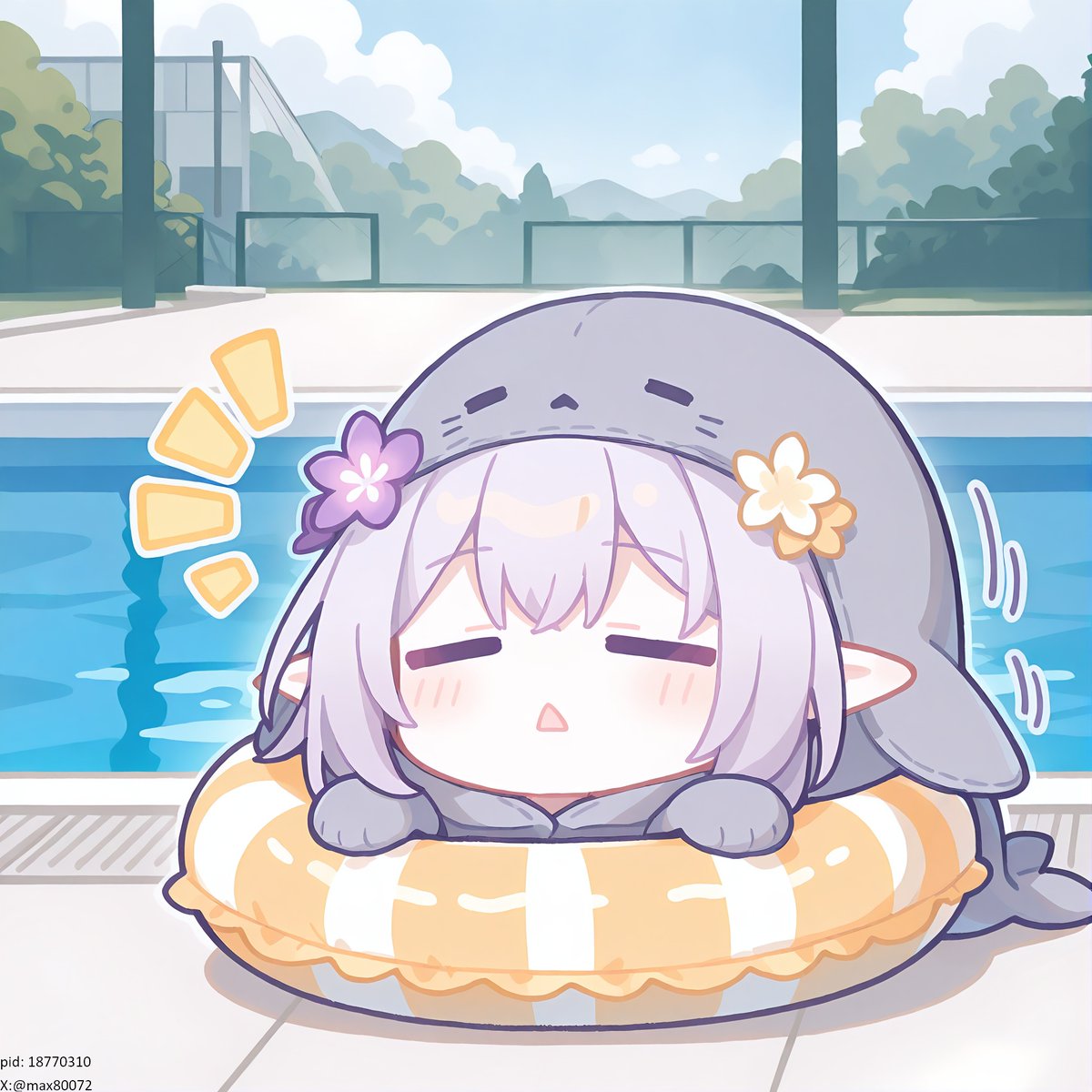 max80072's tweet photo. #HonkaiStarRail #崩坏星穹铁道 #AIイラスト #AIArt #遐蝶 #Castorice #キャストリス #카스토리스