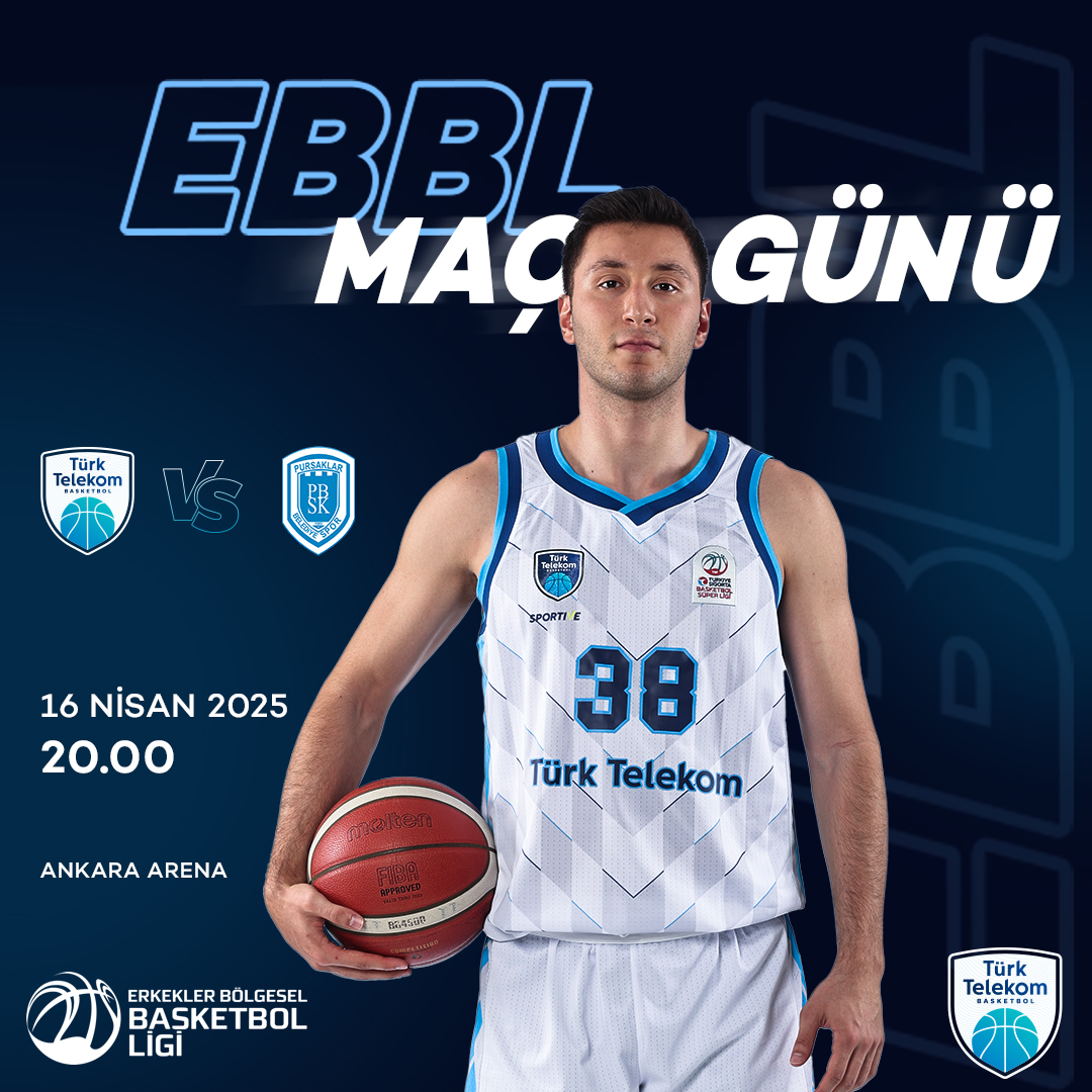 📣EBBL’de Maç Günü! 

Takımımız, saat 20:00’da Pursaklar Belediye Spor ile karşılaşıyor.
